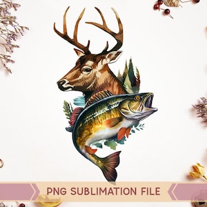 Angeln und Jagd png, Hirsch Jagd png, Angeln png, Jagd png, Angeln und Jagd Sublimation png, Angeln Leben png, Vatertag png