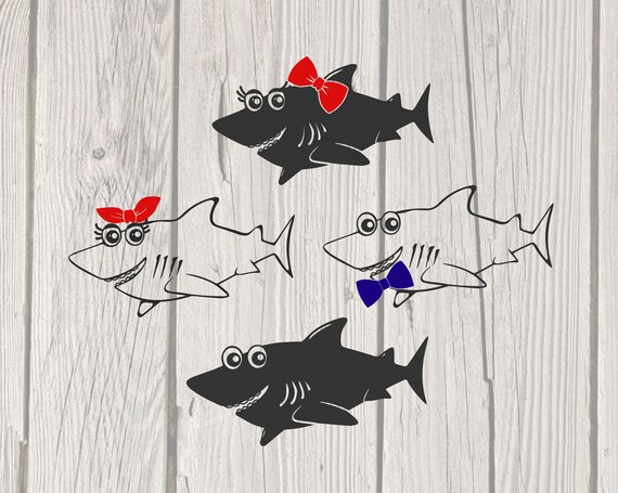 Download Baby Shark Svg Baby Girl Shark Svg Baby Boy Shark Svg Etsy