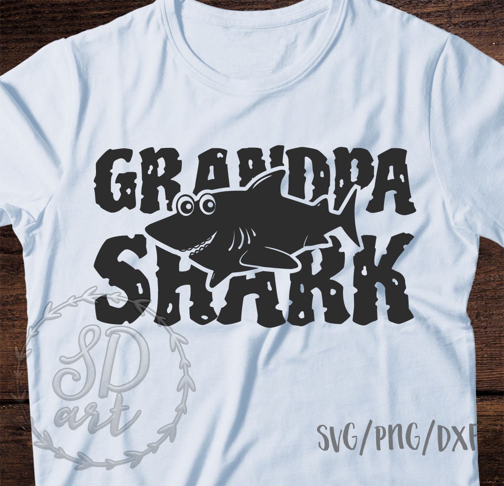 Free Free 261 Grandpa Shark Svg SVG PNG EPS DXF File