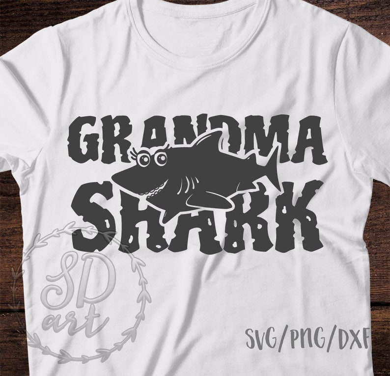 Free Free 191 Grandma Shark Svg Free SVG PNG EPS DXF File