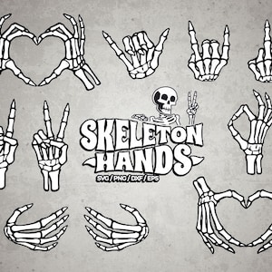Skeleton Hands svg Bundle, Skull Skeleton Hands svg, Skull Skeleton segni, Halloween Skeleton Hands svg bundle,Halloween Skeleton Hand canta