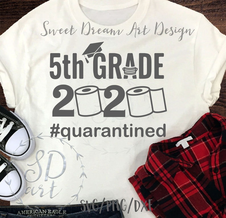 Download 5th Grade 2020 svg Funny Graduation 2020 Class of 2020 | Etsy
