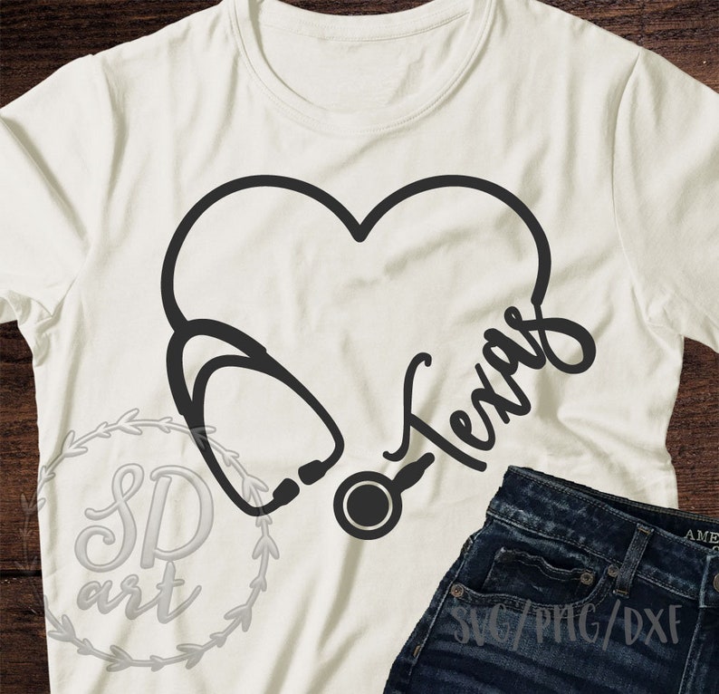 Download Texas Heart Stethoscope Svg Nurse Svg Heart Stethoscope Svg File Texas Svg Nurse Svg Cricut Silhouette Commercial Use Nurse Svg File Texas Visual Arts Craft Supplies Tools