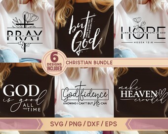 Christliches SVG-Bundle, religiöses SVG, Jesus SVG, Glaube SVG, Bibelvers SVG, Schriftsvg, But God SVG, Hope SVG, Pray SVG, PNG, zum Aufbügeln
