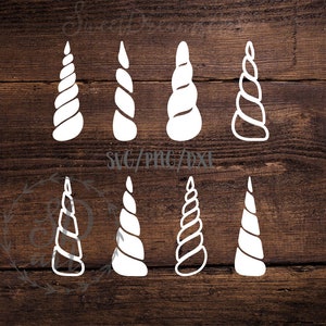 Einhorn-Horn-SVG-Datei, Einhorn SVG, Horn Svg, Einhorn-Horn Svg, niedlichen Einhorn Horn Svg, Cricut, Silhouette, Clipart Einhorn, Einhorn-Svg-Dateien