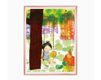 Watercolor Swing Etsy