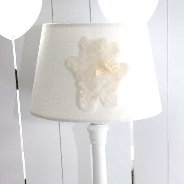 Lampe de table/abat-jour Teddy Cream