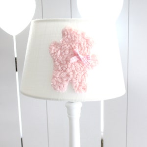 Table lamp / lampshade Teddy pink