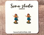 Hula Girl Earrings