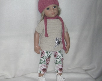 Puppenkleidung Gr 50cm,Handarbeit, keine Originalkleidung, nur für schlanke Stehpuppe geeignet ,Puppenkleidung,Puppensachen