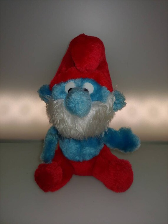 papa smurf plush