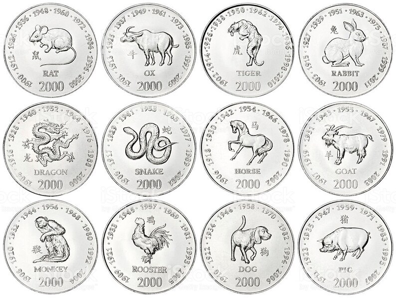 Chinesisches Sternzeichen Pferd 925 Sterling Silber Anhänger Münze Chinesisches Horoskop Hase Anhänger Geschenk für Frauen Anhänger Silber Bild 7