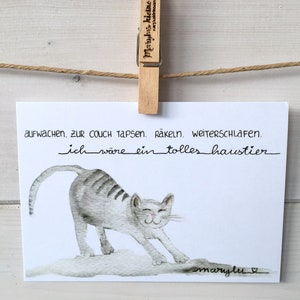 Cartolina "Gatto"