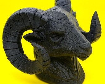 A1 Ram Head Emblem Ornament Badge 3D Logo Custom 1500, 2500, 3500 trucks