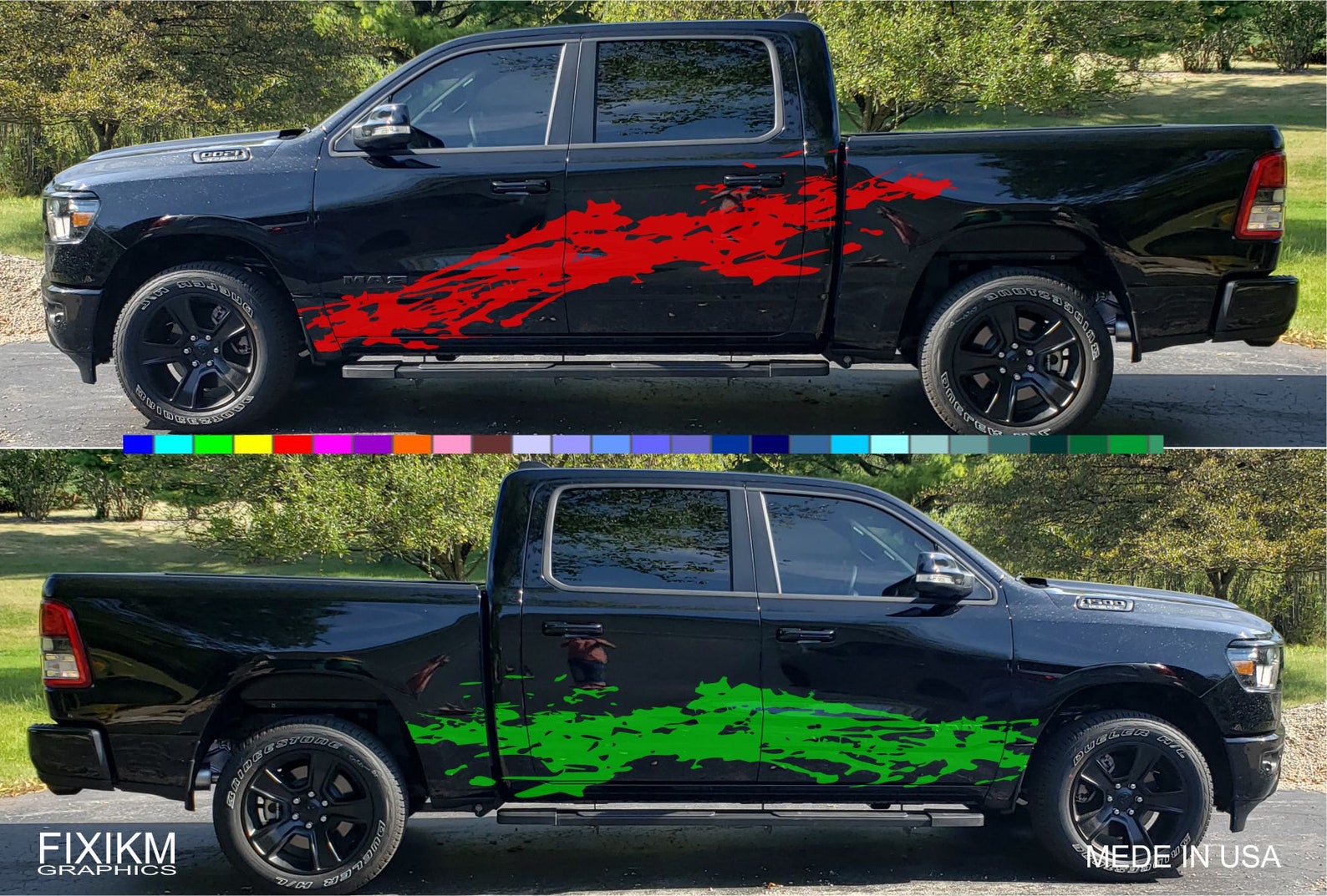 Graphics Decals for Trucks Pick up Suv Mud Splash Offroad Etsy