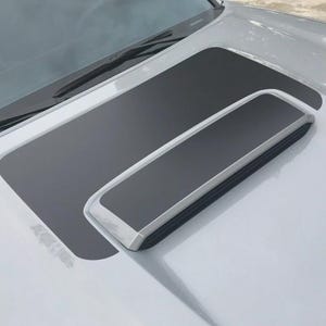 A1 Matte Black Hood Decal for Toyota Tacoma TRD PRO (2016–2021, 3rd Gen)