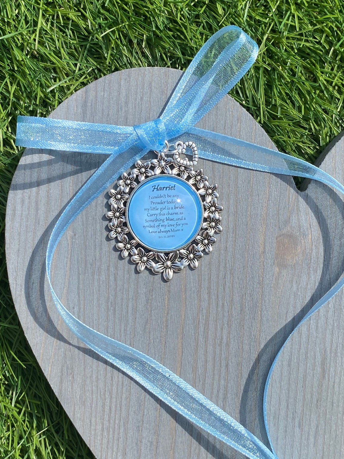 Daughter Wedding Charm/gift for Daughter on Her Wedding Day/ Etsy