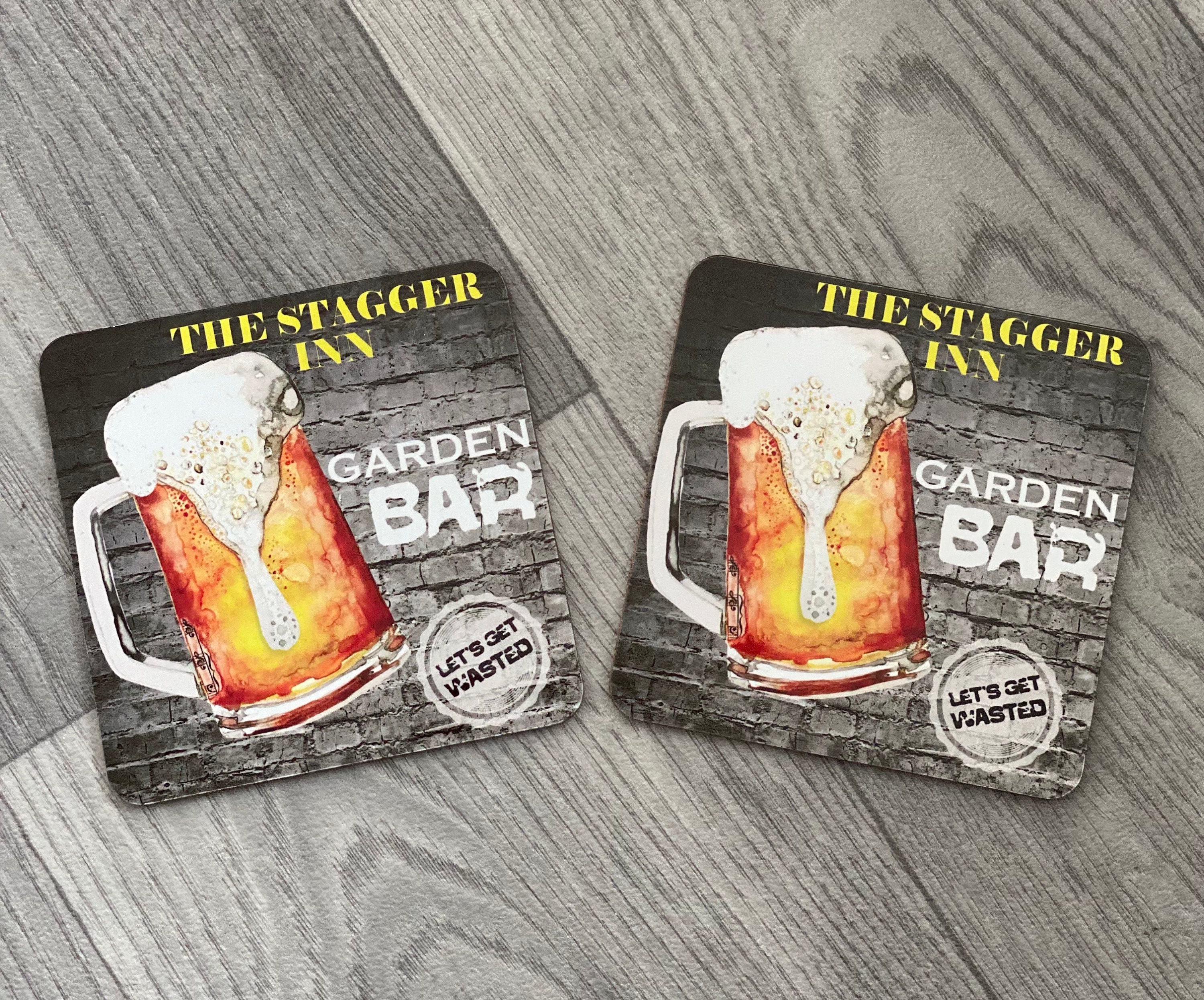 Personalised drinks mats custom coasters coasters for the Etsy