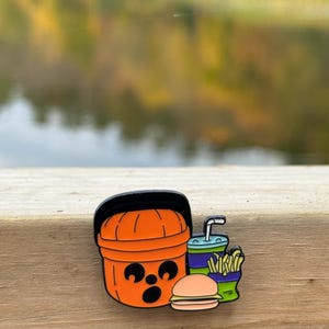 Kids Halloween Meal Pin