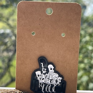 The Simps inspired Skeleton Pin