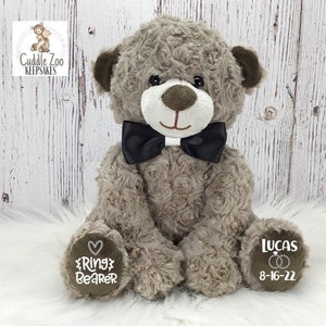 ring bearer teddy bear