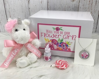flower girl box ideas