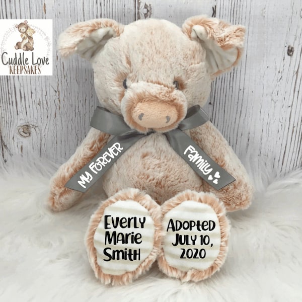 Pig Stuffed Animal Etsy