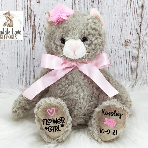 Flower Girl Unicorn Flower Girl Proposal Wedding Party Gift Etsy