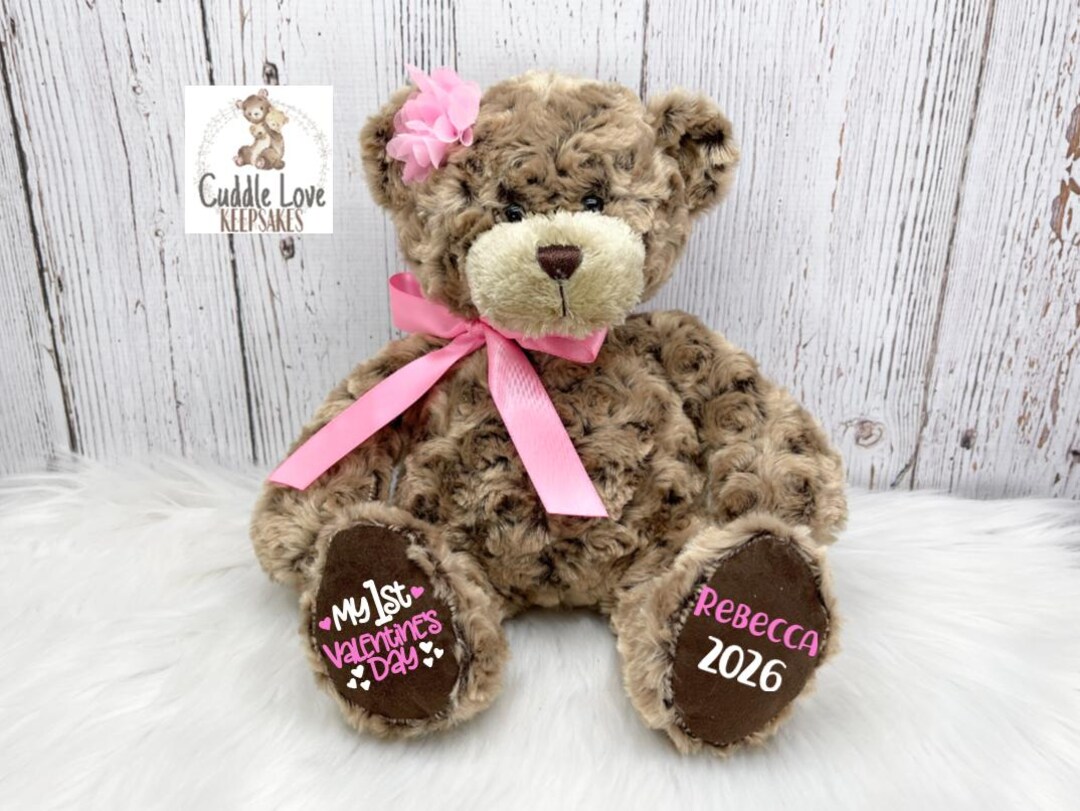 Valentine's Day Teddy Bear 2026, My 1st Valentine's Day