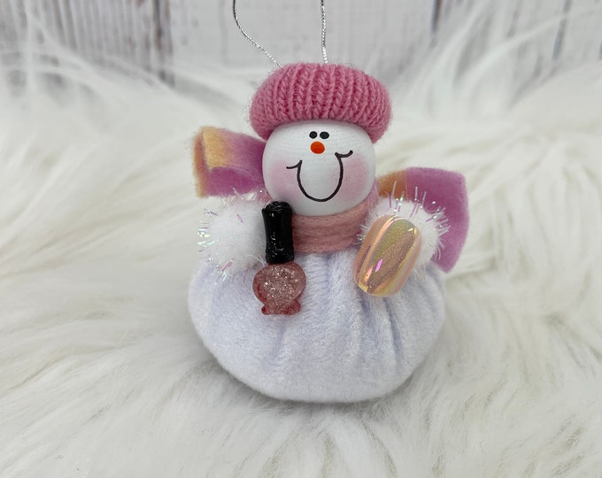 Nail Technician Ornament, Manicurist Ornament, Nail Tech Christmas