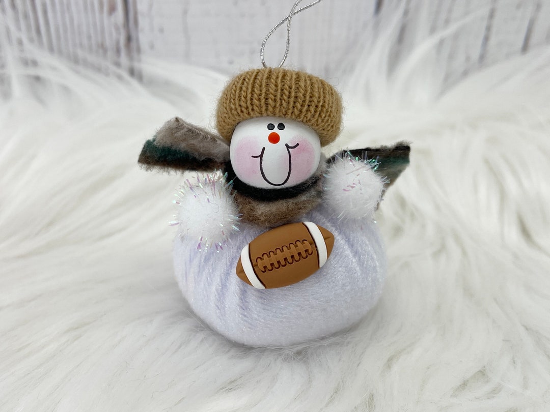 Football Christmas Ornament, Football Ornament, Football Coach
