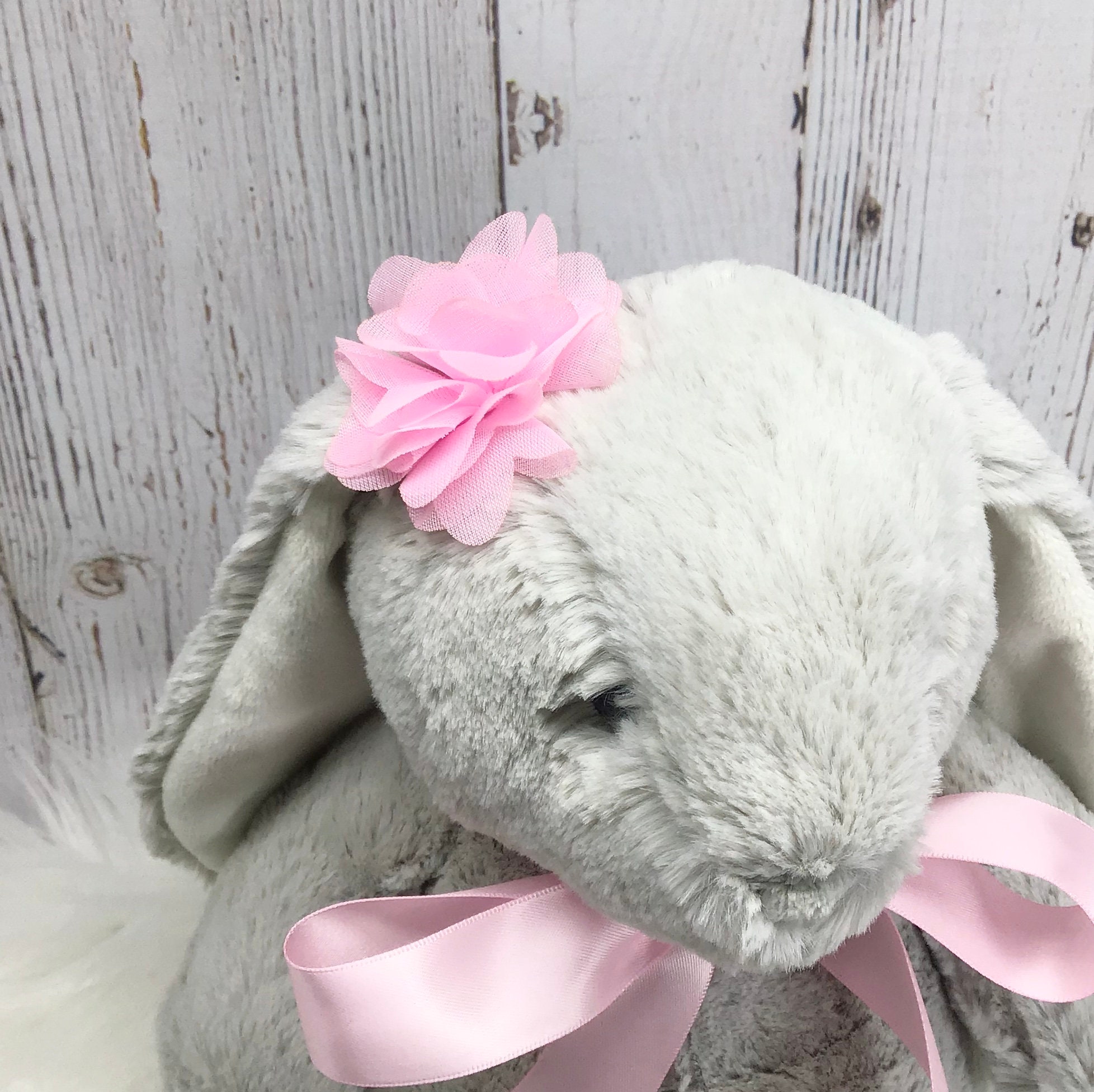 Flower Girl Bunny Rabbit, Ring Bearer Stuffed Animal Gift, Flower Girl ...