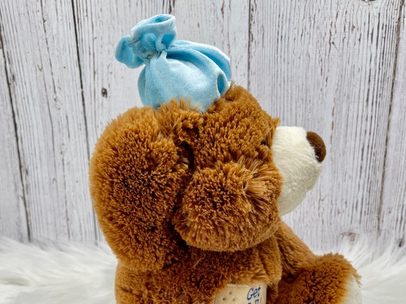 Bandaged Teddy Bear Get Well Card Pictura USA Greeting Cards