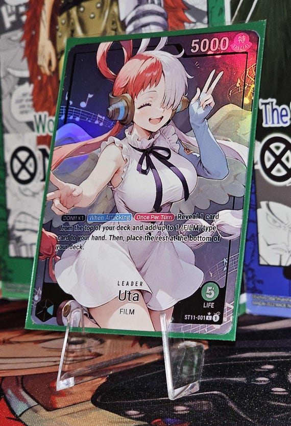 Custom Uta Leaders | ST11-001 + OP06-001 | Custom Alt Art