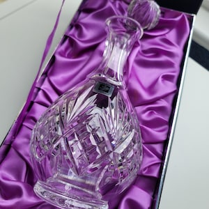Edinburgh Crystal Whiskey Decanter - Etsy