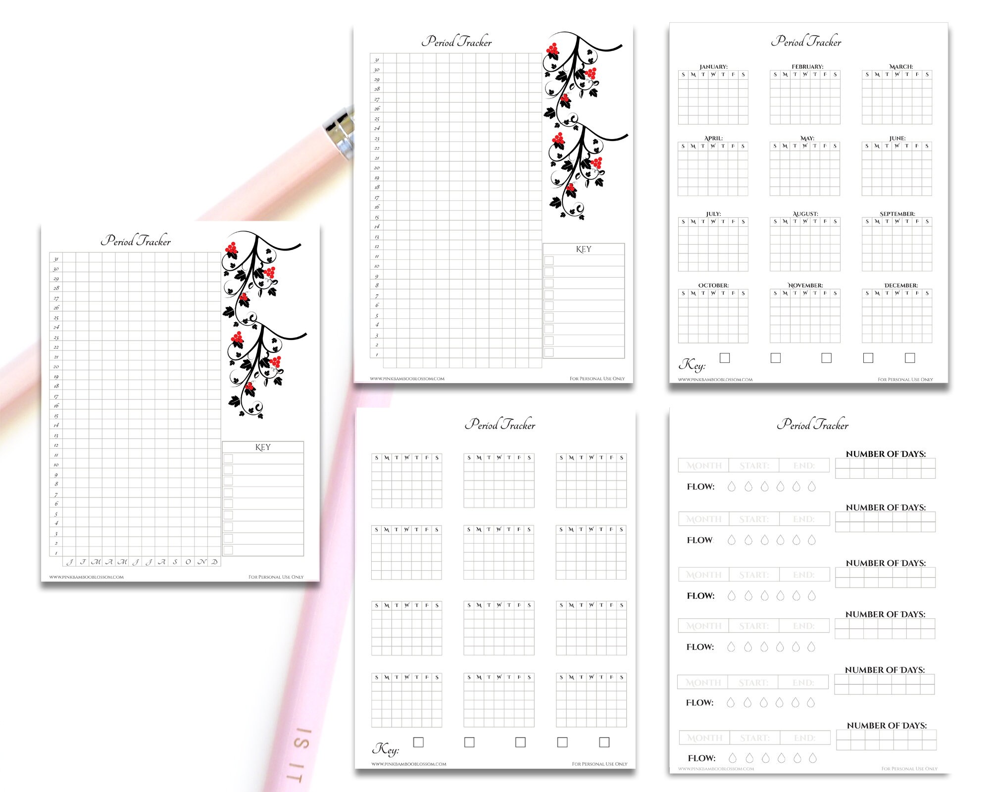 Paper &amp; Party Supplies Paper Calendars &amp; Planners Pocket and Classic ...