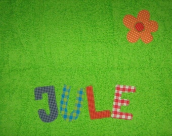 Personalized towel/bath towel