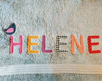 personalized towel