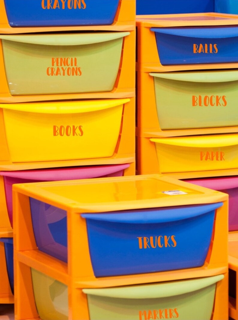 name decals for toy box