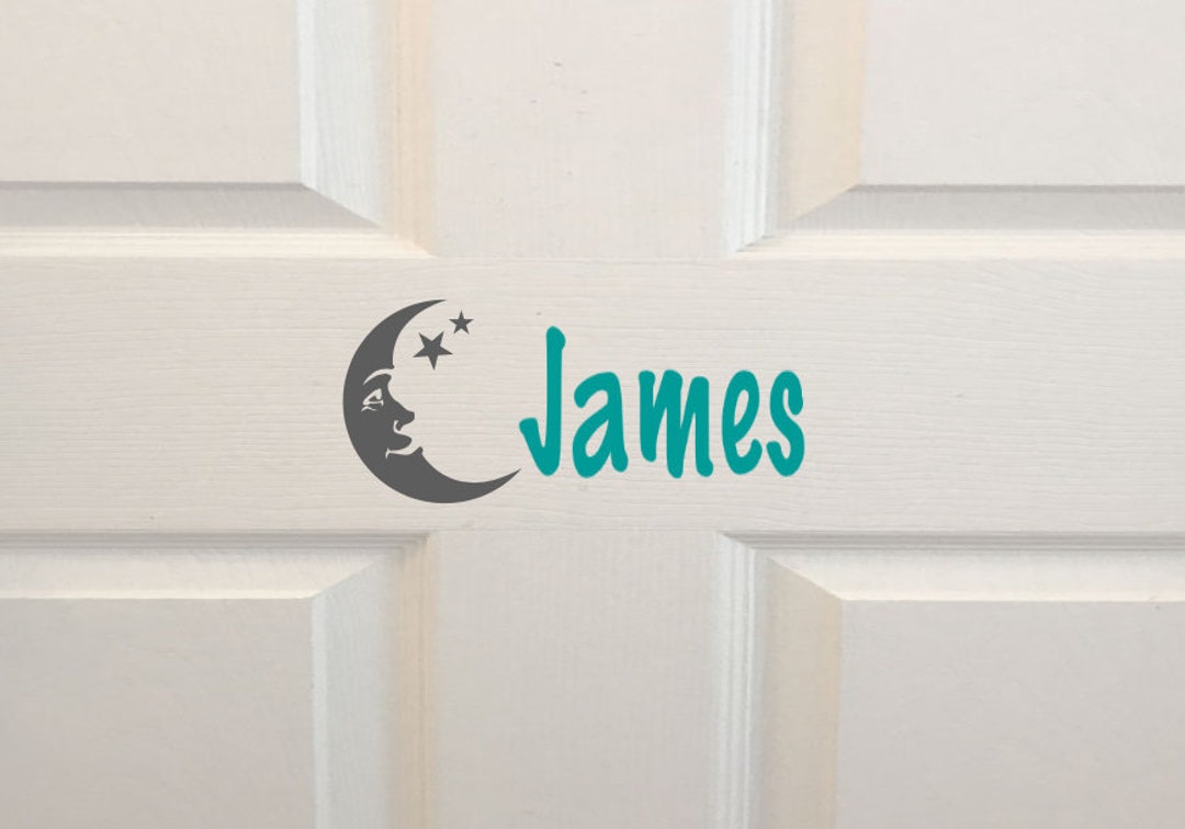 Nursery Door Decal Baby Boy Nursery Baby Girl Nursery Etsy