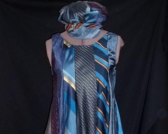 dress made of ties