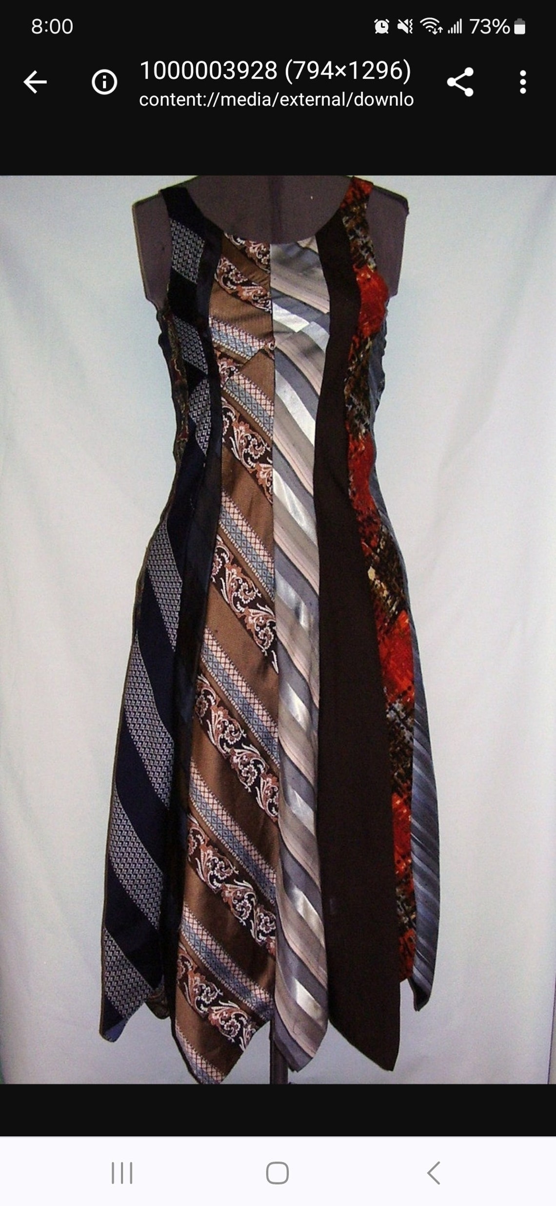 necktie dress