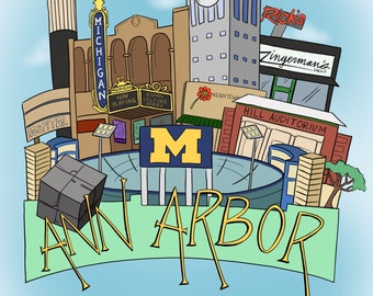 Ann Arbor Print