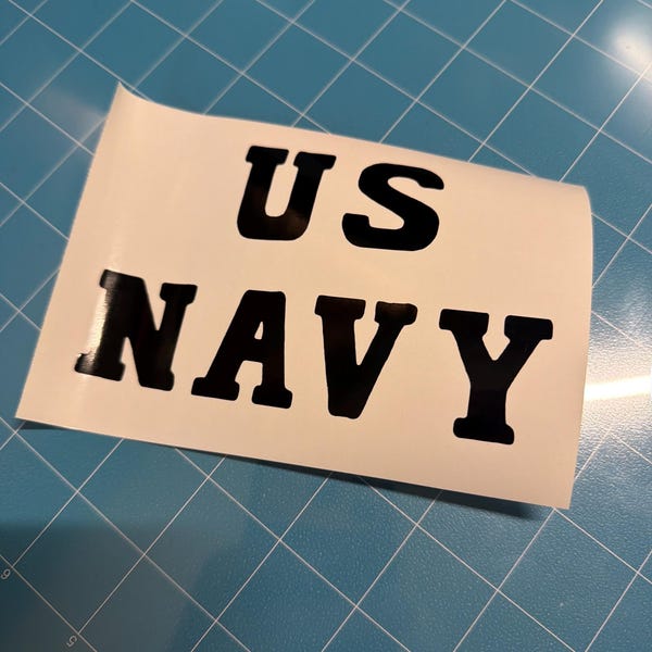 Navy Am Rates Stickers LadderwellNavy - Etsy
