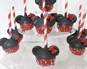 Minnie Mouse Cakepops