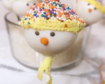 Snowman/Frozen/ Winter Cakepops (10)