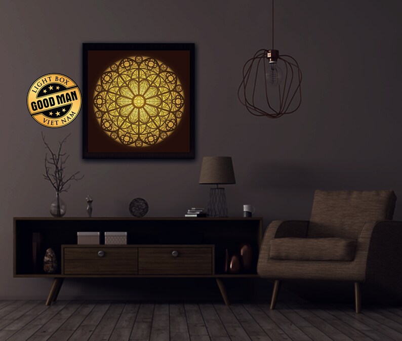 3D Shadow box Template SVG files COMBO 3 any template \u2013 3D Paper Cutting Light Box SVG Template files Cricut files