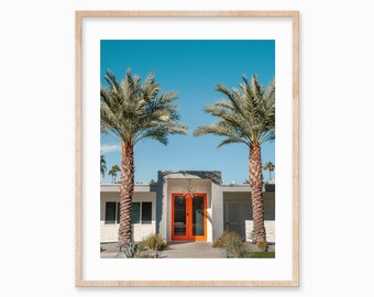 Impresión de Palm Springs: Casa desértica moderna de mediados de siglo (Descarga digital)