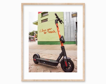 Austin Texas Wall Art: I Love You So Much Mural Print (Digital Download)