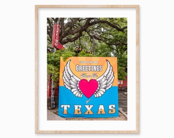 Impresión de Gueros Taco Bar: Fotografía vintage de Austin, Texas (Descarga digital)